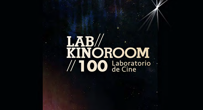 Portada de la presentación comercial del proyecto cinematográfico LAB KINO ROOM 100